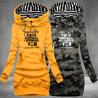 Casual Hooded Dresses for Women Pullover Dress, Autumn and Winter Women Fashion Long Sleeve Hoodie Dress