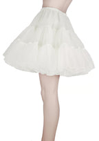 BABYONLINE Petticoat for Dresses, Adult Crinoline Underskirt, Tulle Bridal Slip, Rockabilly Skirt, Tutu for Wedding