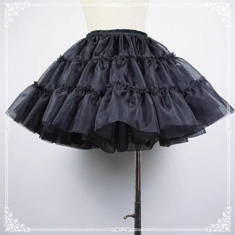 BABYONLINE Petticoat for Dresses, Adult Crinoline Underskirt, Tulle Bridal Slip, Rockabilly Skirt, Tutu for Wedding
