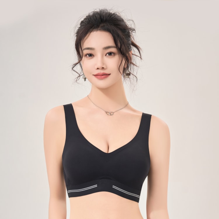 Seamless Bra for Women, Comfort Lingerie No Trace Tops, Sexy Wireless Underwear, Vest-style Push-Up Bra