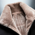 Winter Windproof Thick Fleece Jacket – Mens Classic Outdoor Outwear